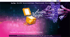 Desktop Screenshot of animmagic.fr